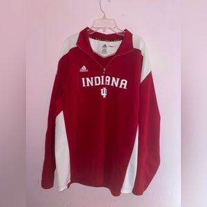 Indiana University Adidas Zip-up